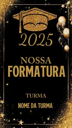 Nossa formatura 