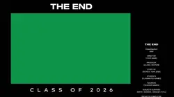 THE END CLASS 2026