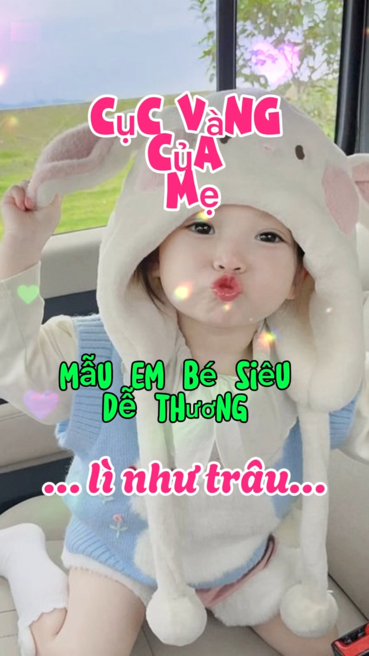 Em bé siêu cute