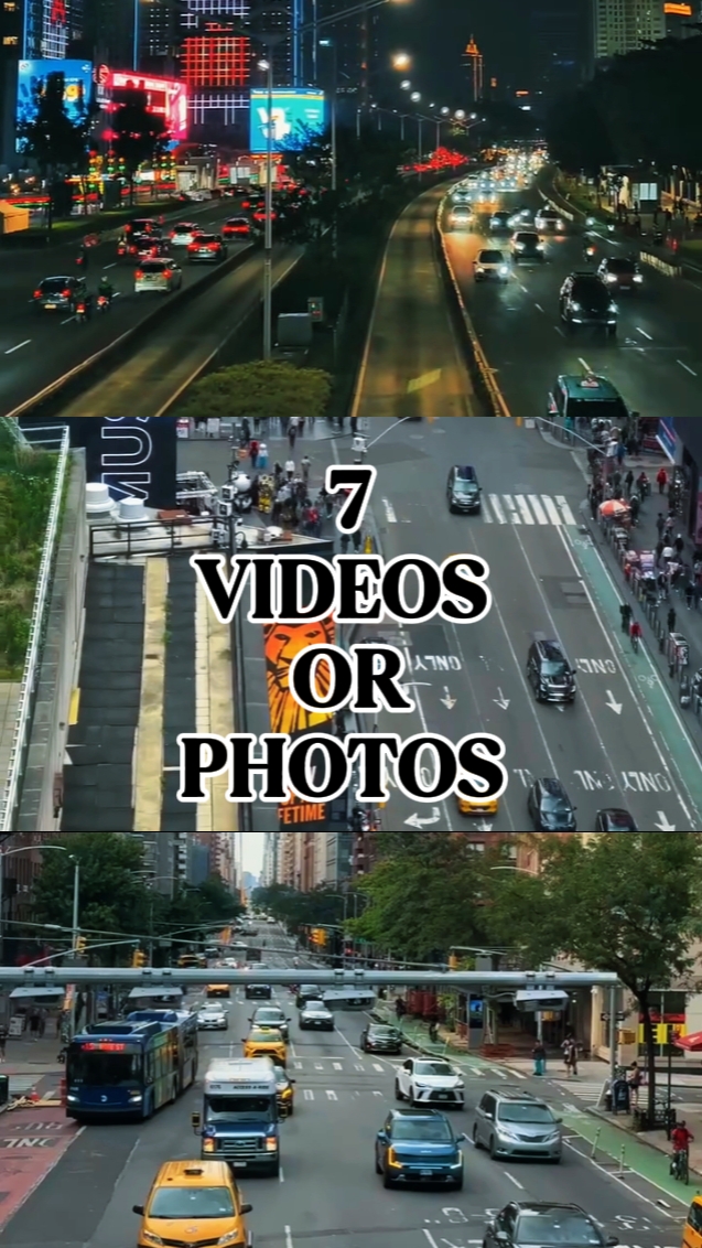 7 VIDEOS OR PHOTOS 
