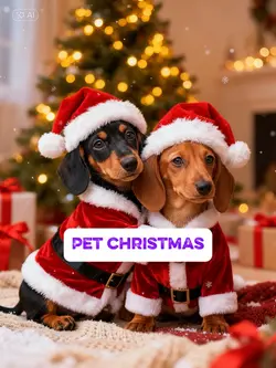 Pet Christmas ai