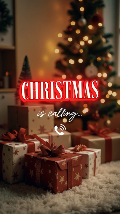 O natal está chamando