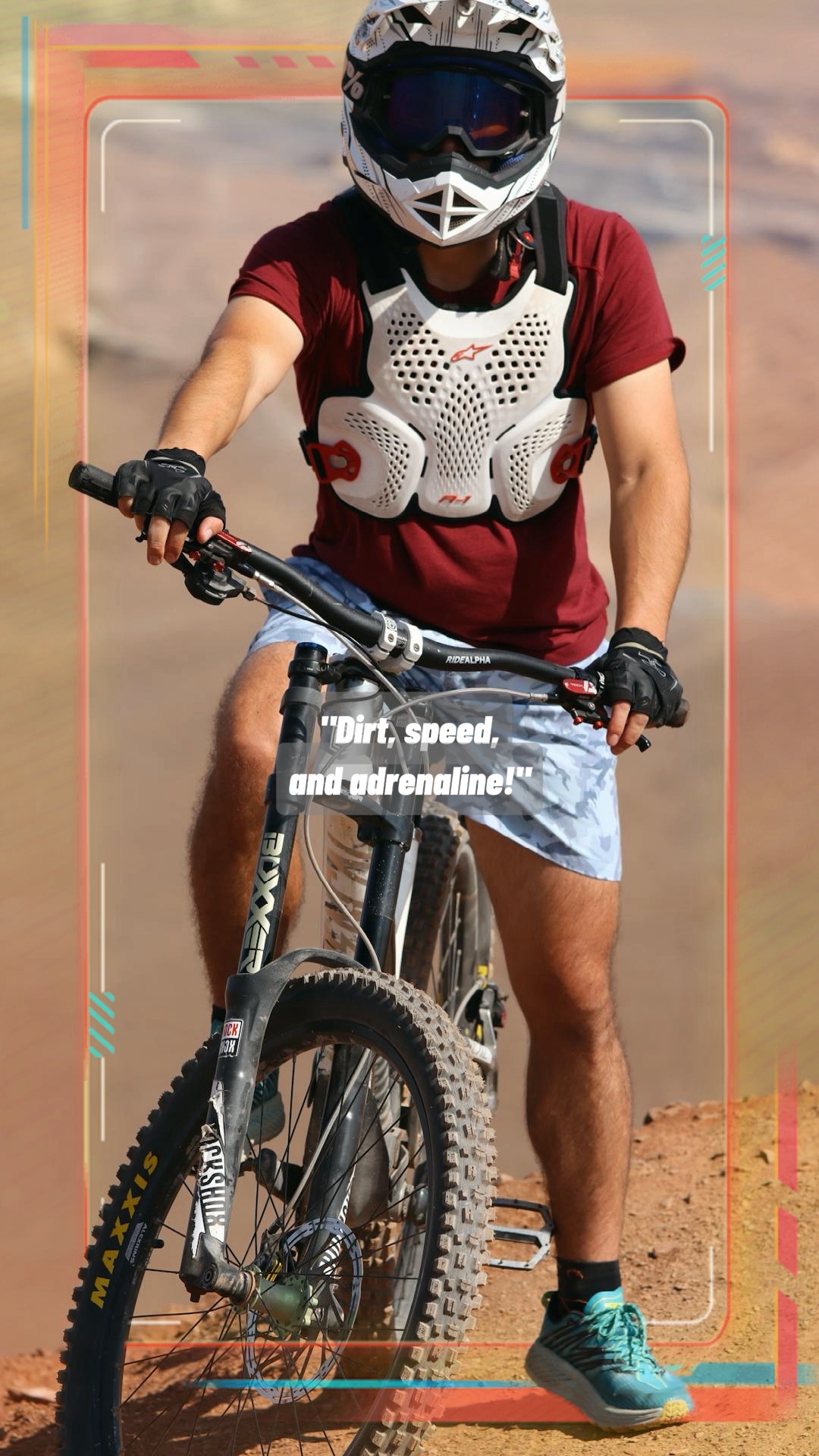 Off road bike race