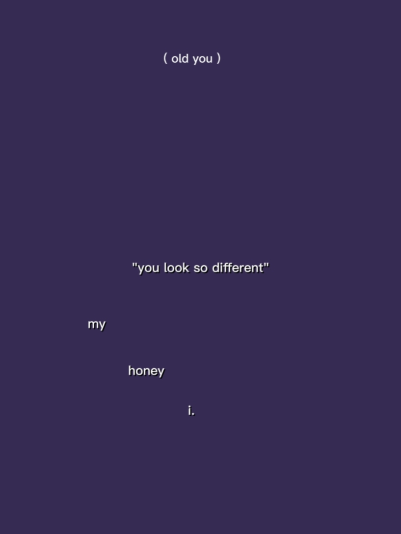 Te ves diferente 