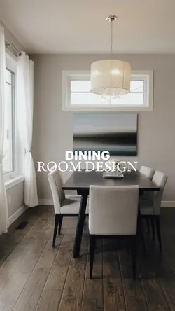 dining room design