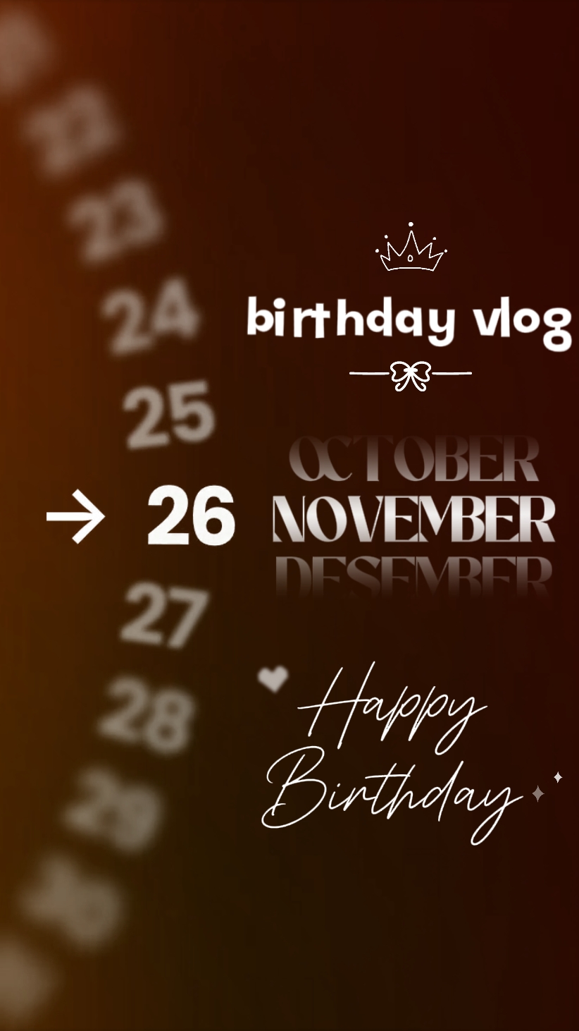 26 November Birthday