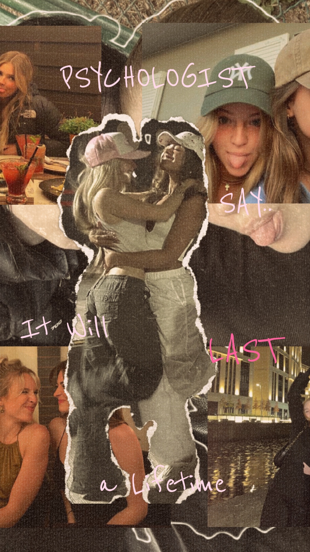 Best friend cutout