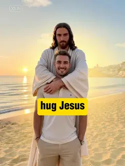 hug Jesus