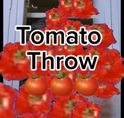 Throw tomatoes at