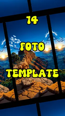14 Foto Template 