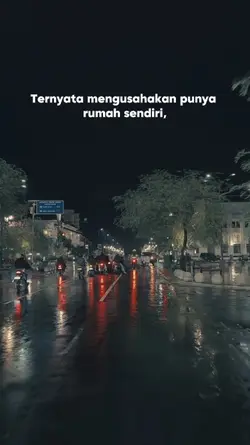 mengusahakan rumah
