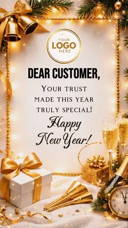 New Year card