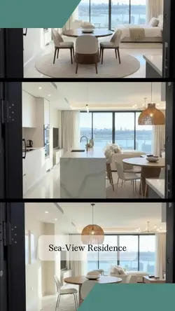 Swipe-Through Luxury Apartment Tour