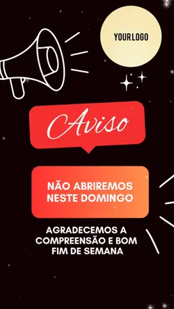Domingo fechado 