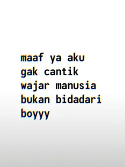 MAAF YA AKU GAK 