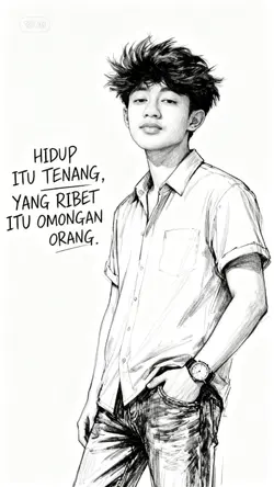 Ai keren hitamputih