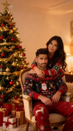 Christmas Couple Ai 