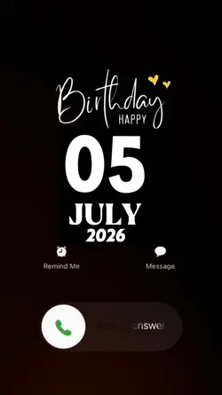 Hbd 05 July 2026