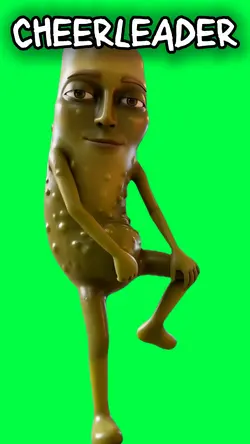 PICKLE CHEERLEADER