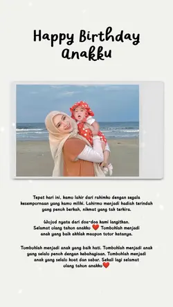 hbd anakku
