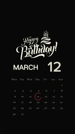 March 12 Birthday