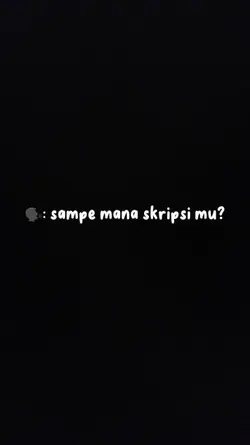 pusing skripsi 
