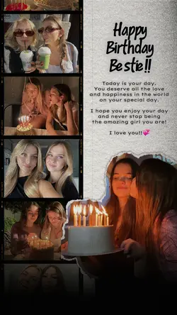 happy bday bestie
