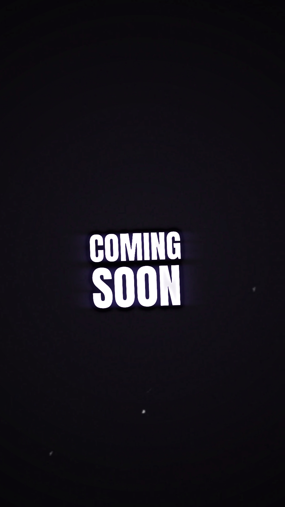 COming bientôt