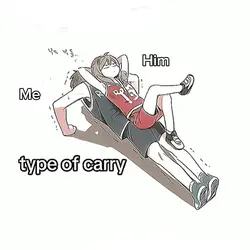 Me Him type of carry