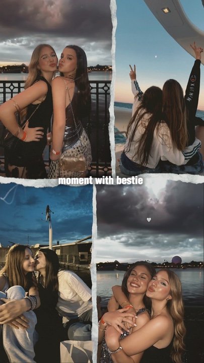 moment with bestie