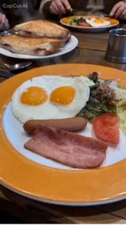 本日の朝ご飯