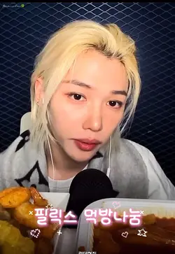 필릭스 먹방 나눔