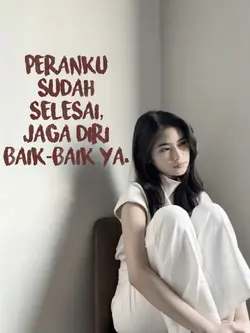 peranku sudah slesai