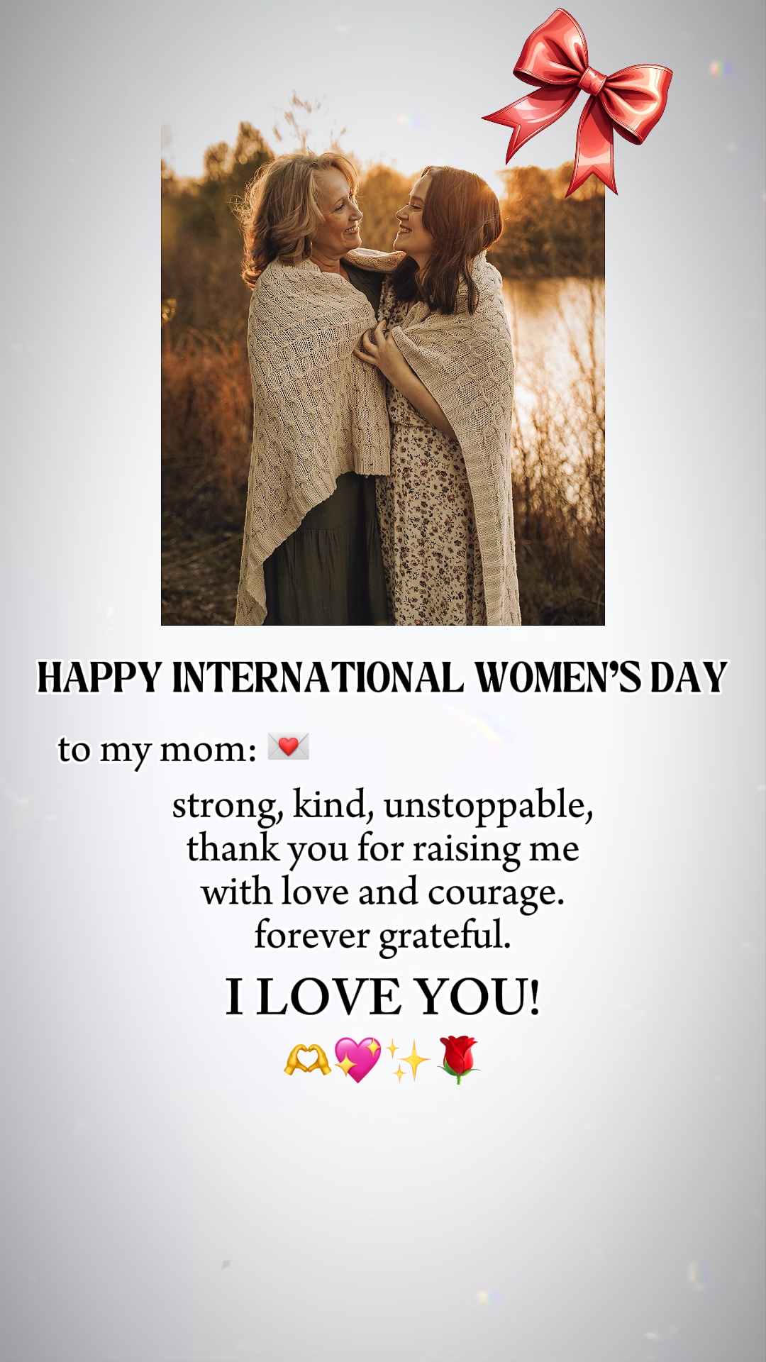 Bonne journée des femmes 
