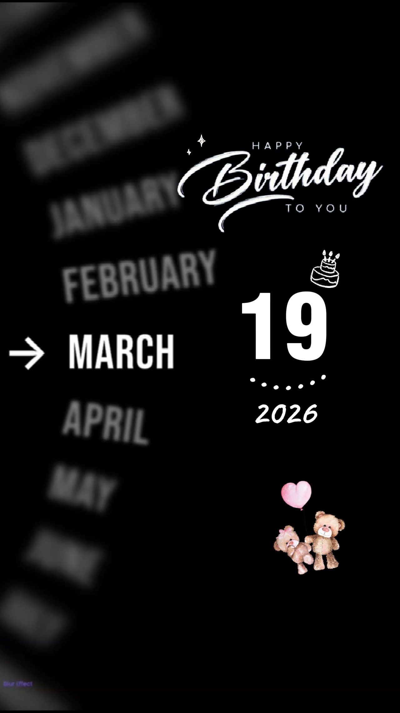 ulang tahun 19 Maret 26