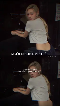 ngồi nghe em khóc