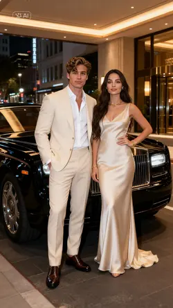 AI luxury couple