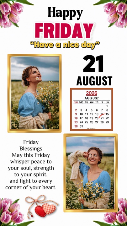 Friday 21 August
