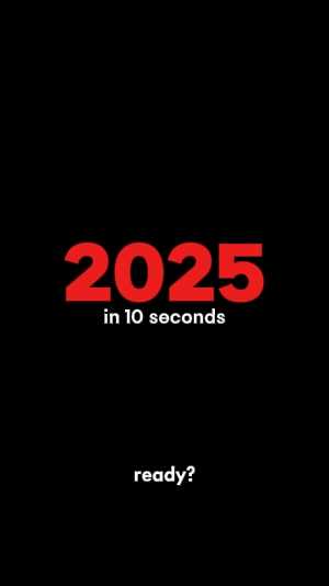 2025 en 10 segundos 