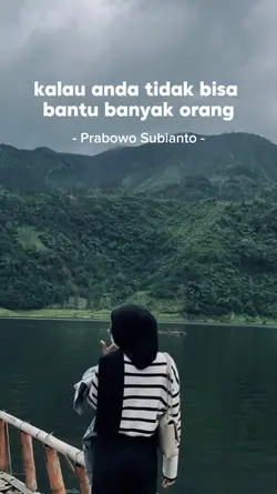 Pesan pak prabowo
