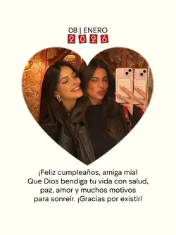 Cumpleaños amiga