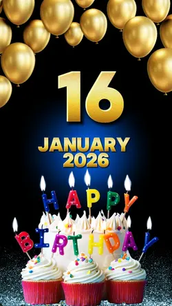 BIRTHDAY 16 JANUARY