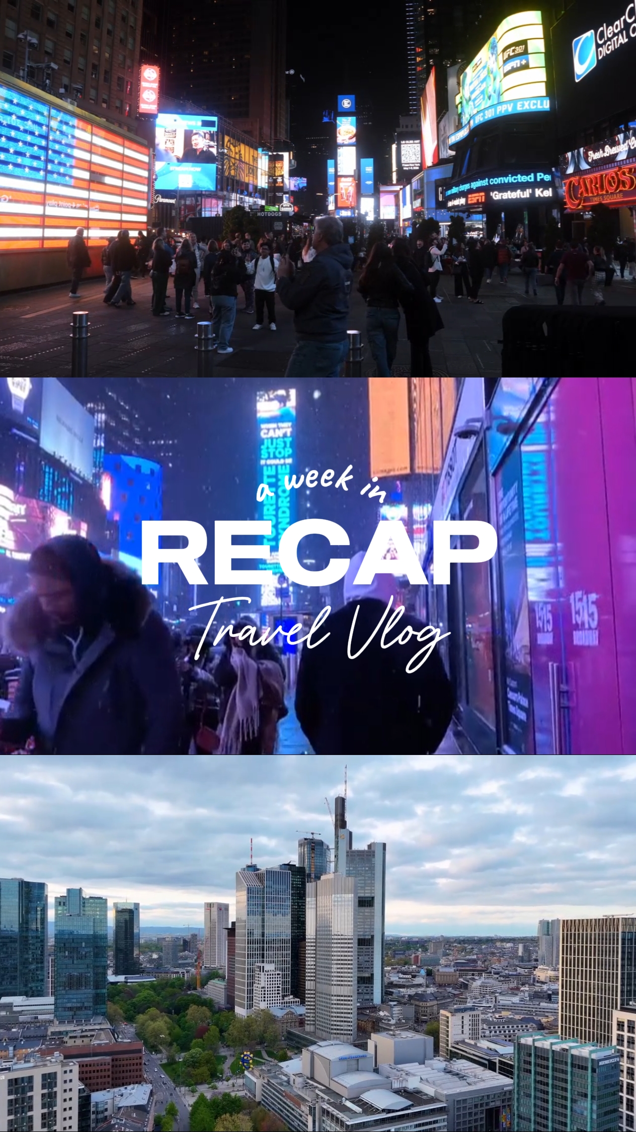 Zusammenfassung Reise-Vlog