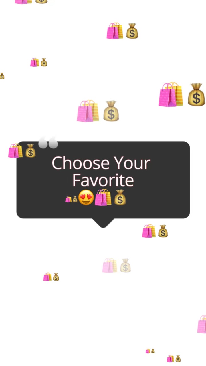 Emoji de introducción creativa Estilo minimalista Industria de la moda Anuncios de TikTok