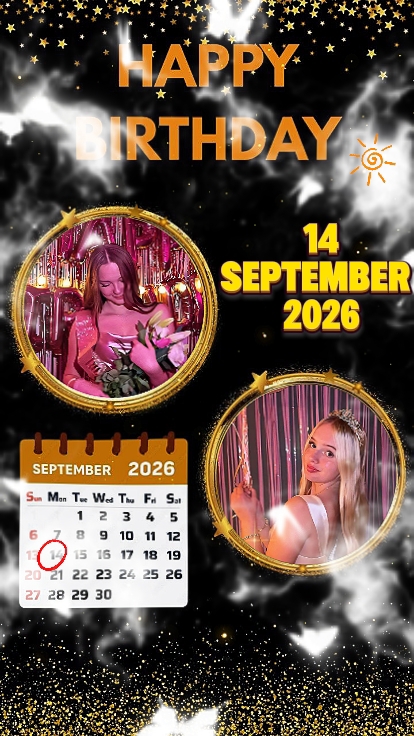 HBD 14 de septiembre de 2026