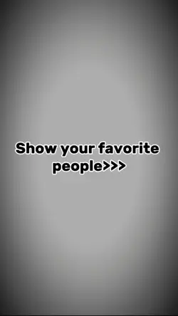 Favourite People 