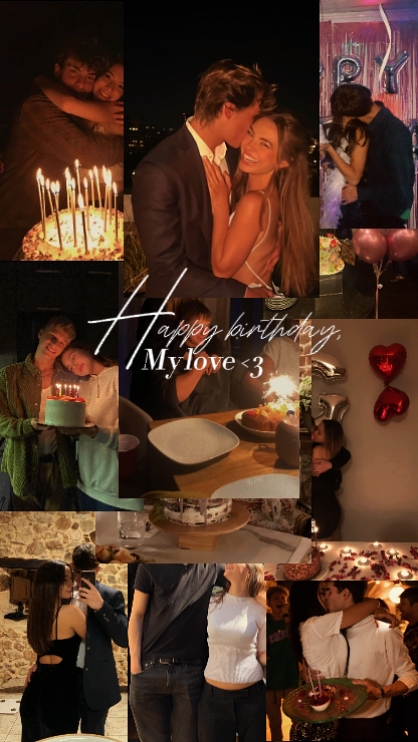 Feliz cumpleaños mi amor
