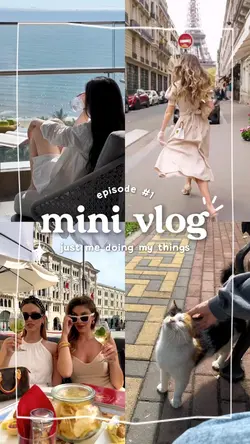 Aesthetic vlog intro