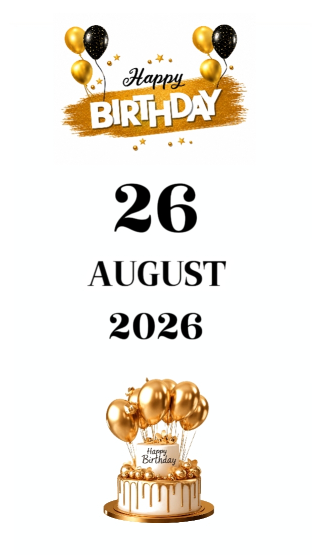 ULANG TAHUN ANAK 26 AGUSTUS