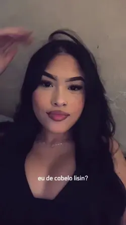 eu de cabelo..